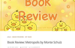 Cozy With Books Reviews Montes Schulz's Metropolis
